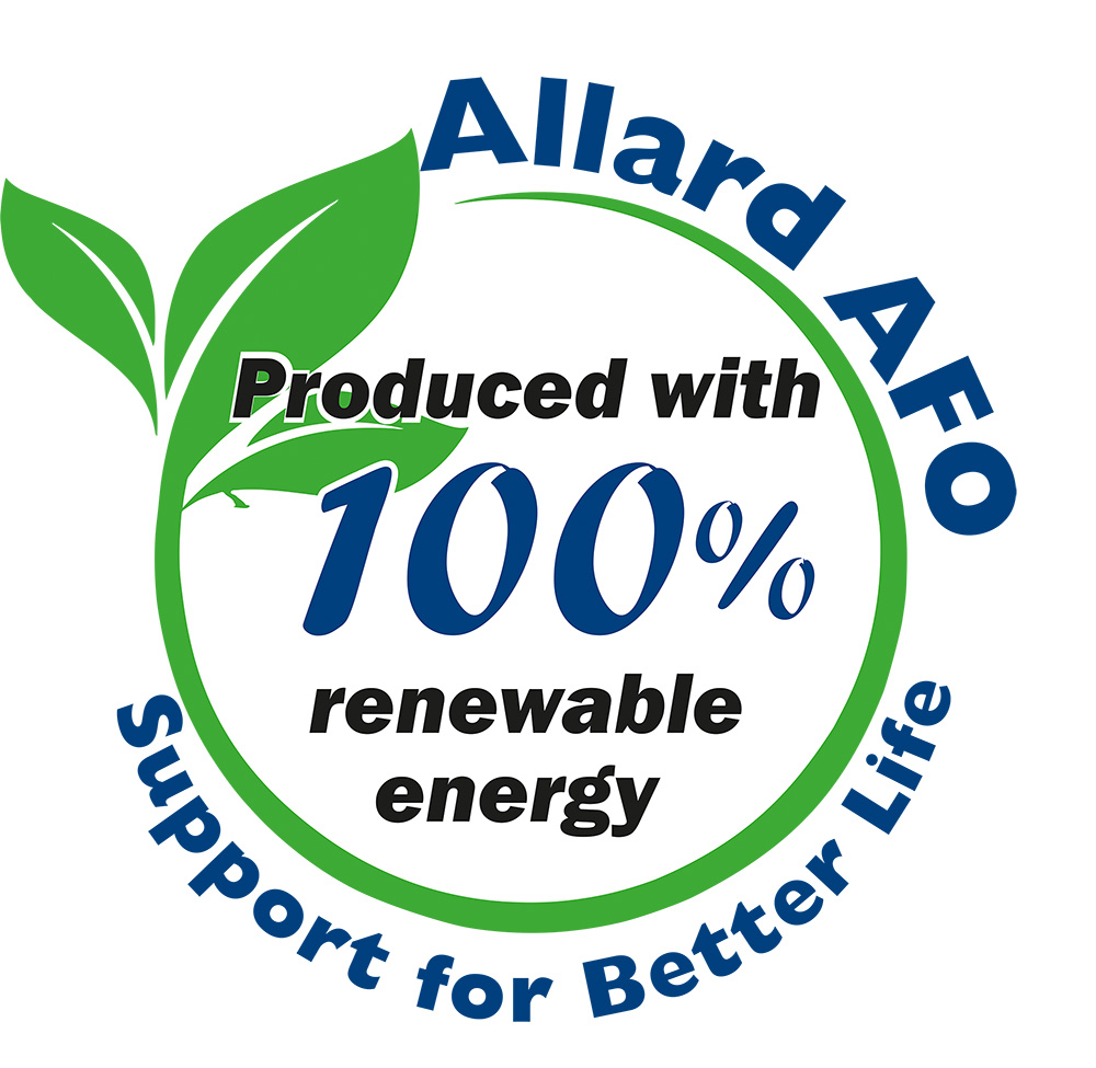 Allard AFO - produsert med 100% fornybar energi